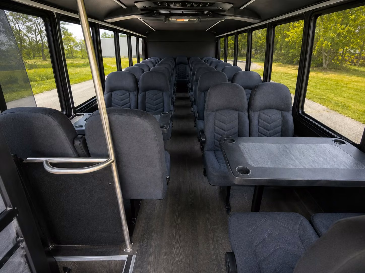 20 passenger minibus inside