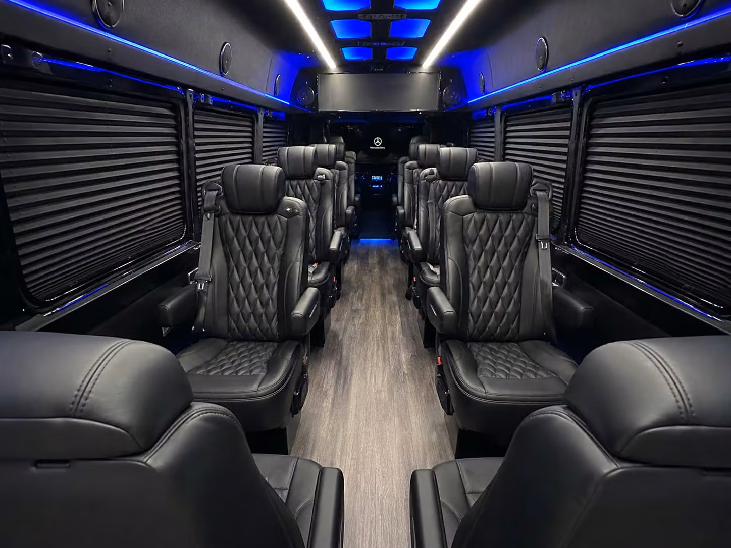 sprinter van with driver interior