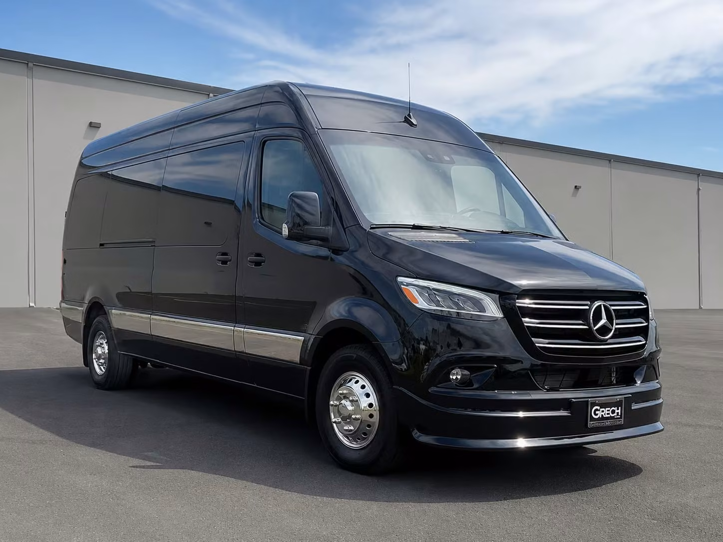 sprinter van with driver
