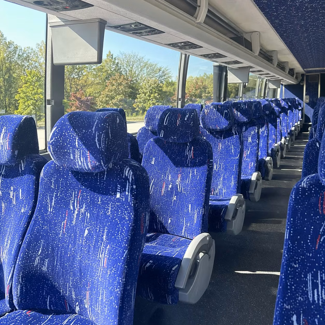 tallahassee charter bus interior